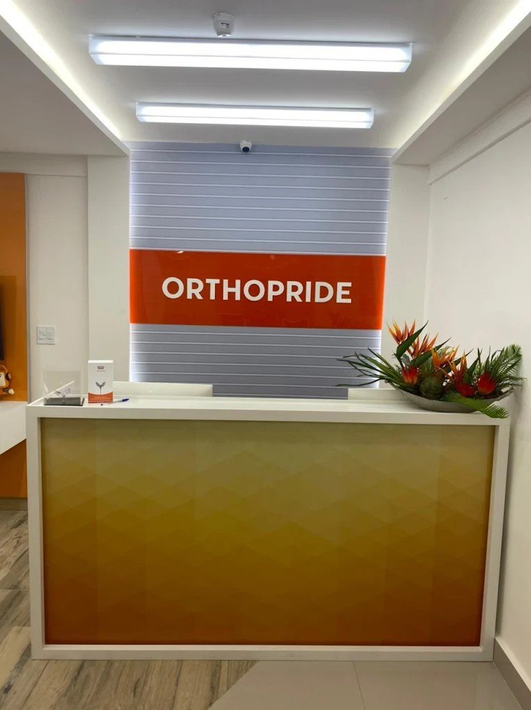 Ambiente interno da unidade Orthopride Itaperuna